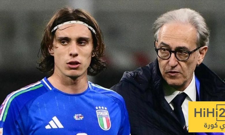 كالافيوري يغادر معسكر منتخب إيطاليا لهذا السبب