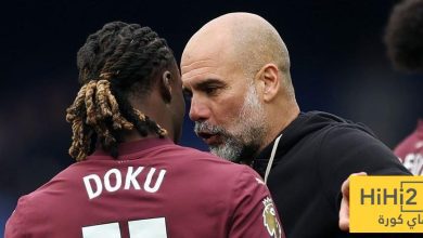 لاعب مانشستر سيتي يتحدث عن منافسة أرسنال