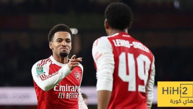 مباريات أرسنال المتبقية في 2025