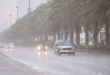 أمطار رعدية متوسطة إلى غزيرة على 7 مناطق
