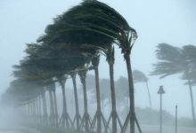 أمطار رعدية مصحوبة برياح نشطة على 7 مناطق