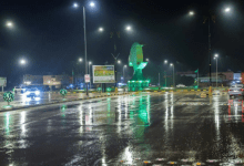 أمطار متوسطة إلى غزيرة على محافظات الجوف