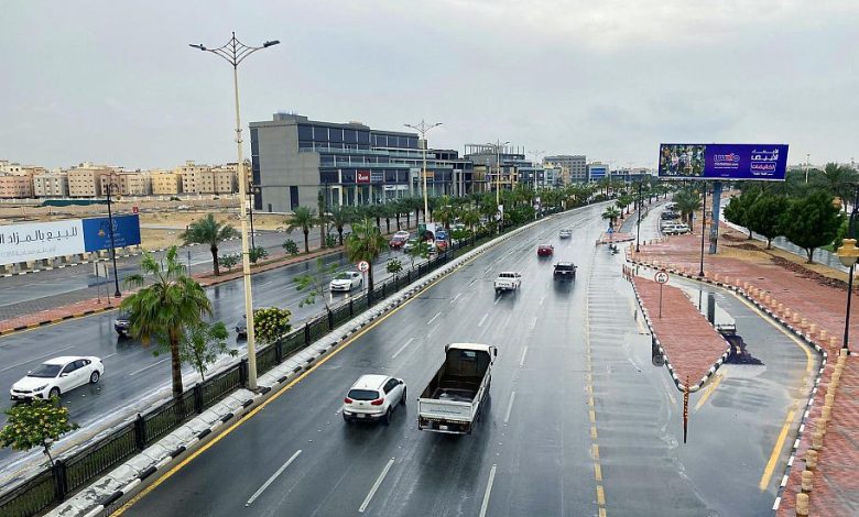 أمطار متوسطة على العاصمة المقدسة والباحة