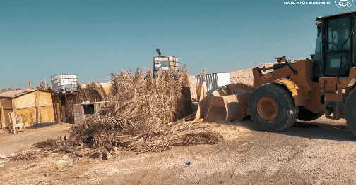 إزالة 111 مخيمًا مخالفًا في أحياء الرياض