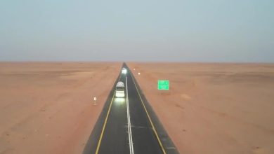 "البرنامج السعودي" ينجز 91 كم من مشروع توسعة طريق العبر باليمن