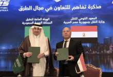 السعودية ومصر توقعان مذكرة تفاهم للتعاون في مجال النقل