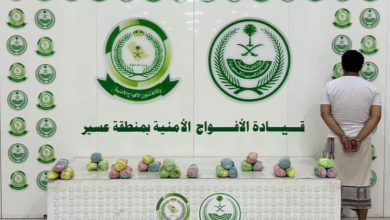 القبض على شخص لترويجه 6 كيلو قات في عسير