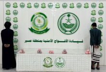 ضبط شخصين لترويجهما 3 كيلو قات في عسير
