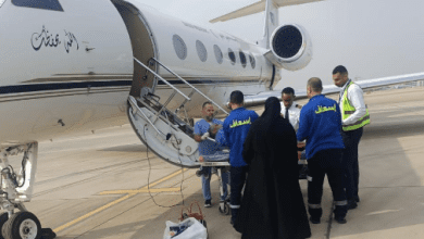 نقل مواطن ومواطنتين من القاهرة إلى المملكة عبر طائرة الإخلاء الطبي السعودي