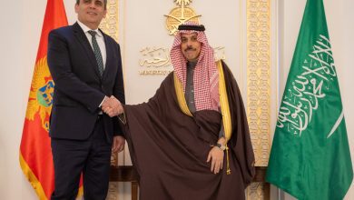 وزير الخارجية ووزير خارجية الجبل الأسود يستعرضان العلاقات الثنائية بين البلدين