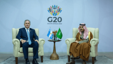 وزير الخارجية يبحث مع نظيره الأرجنتيني العلاقات الثنائية