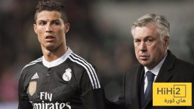 تصريح ناري من أنشيلوتي عن رونالدو