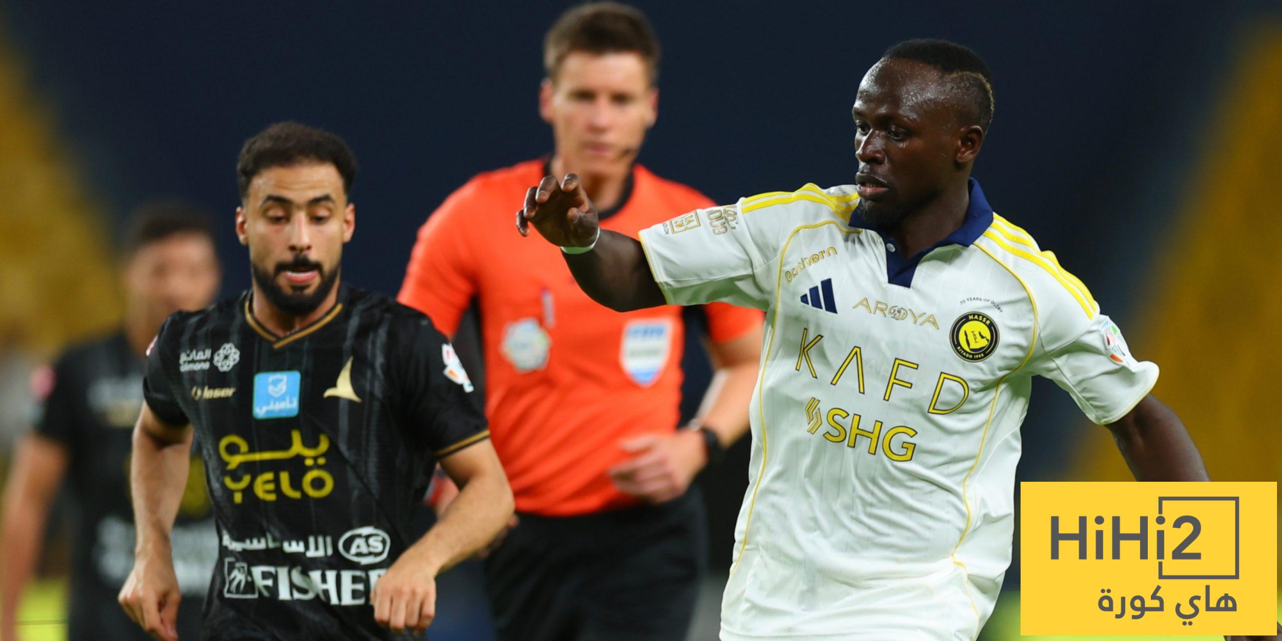 حكم مباراة النصر والفيحاء في الدوري