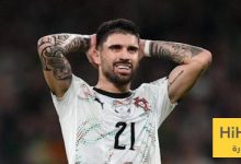 أرقام روبن نيفيز أمام أيرلندا