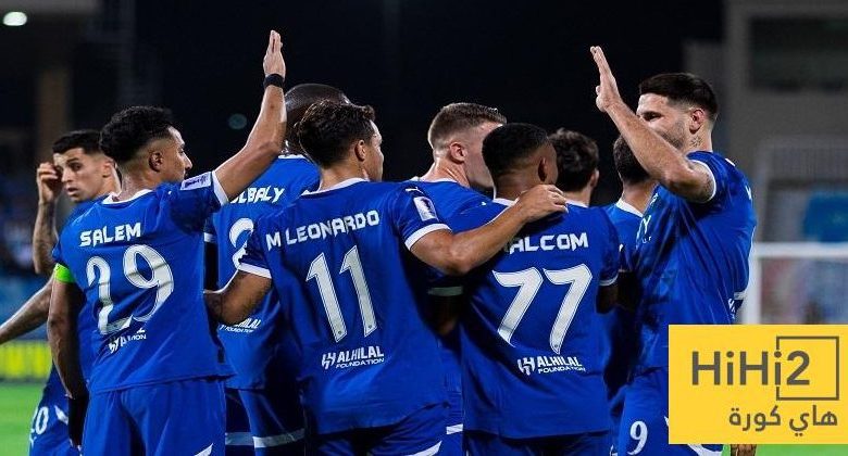 تقييمات لاعبو الهلال ضد النجمة في الشوط الأول
