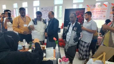 أفتتاح البازار الخيري الأول بمديرية القطن