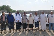 أمين عام المجلس المحلي ونائب محافظ محافظة لحج يتفقد سير العمل بطريق المدينة الخضراء