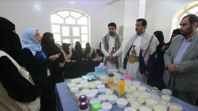 اختتام سبع دورات مهنية بمأرب لتأهيل 200 مستفيد ومستفيدة في برامج تحسين سبل العيش