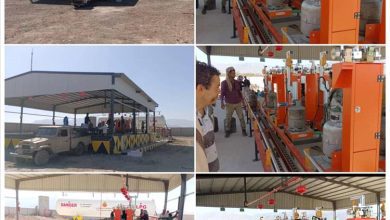 افتتاح محطة الزيدي المركزية لتعبئة اسطوانات الغاز المنزلي بمديرية قعطبة محافظة الضالع
