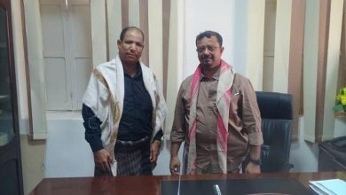 الشبيبي يقوم بزيارة لمكتب مامور عام مديرية سيحوت الشيخ علي بن محمد علي