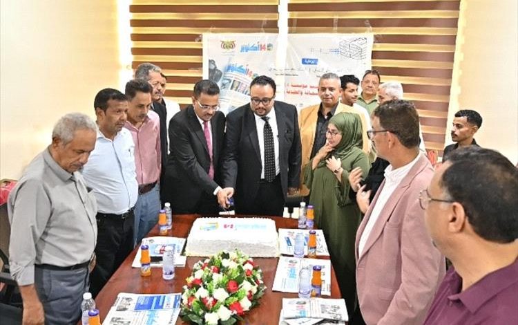 العمقي وباشراحيل يدشّنان مكتب مؤسسة “14 أكتوبر” في المكلا لتعزيز دور الإعلام الرسمي