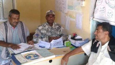القائم بأعمال رئيس الاتحاد التعاوني السمكي لصيادي الجنوب يزور مكتب خفرالسواحل للأمن  البحري في شقرة