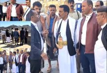 المشمر والأغبري يسلمان موقع مشروع شبكة المياه في الروضة بطول 635 مترًا وبتكلفة 115.469 دولارًا