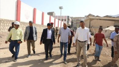 بن ماضي يوجّه بإزالة العوائق العشوائية خلف مشفى حضرموت وسرعة إنجاز سفلتة الشارع المحاذي لسور منشأة نادي الشعب
