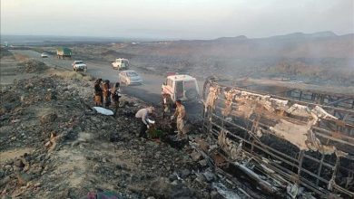 تحرك بطولي لأفراد اللواء 39 مدرع في إنقاذ مصابي حادثة العرقوب بأبين