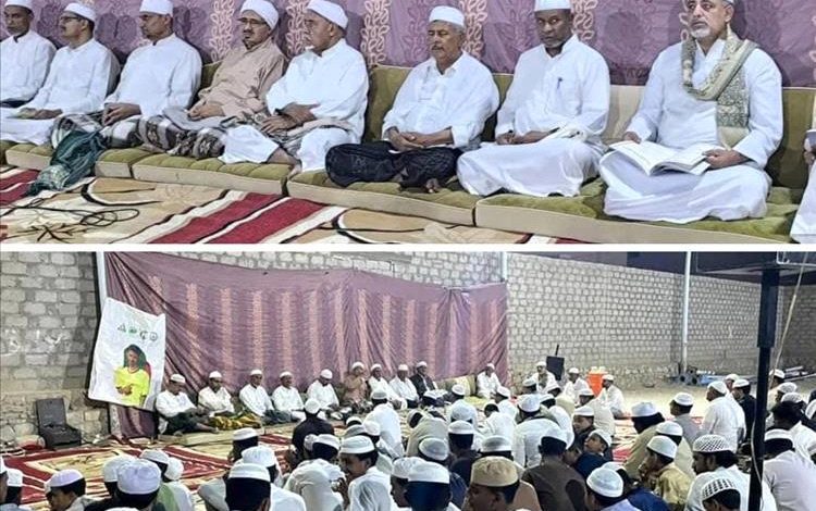 جلسة روحانية تخليداً لذكرى الشهيد إبراهيم حسن الكاف بمدينة تريم