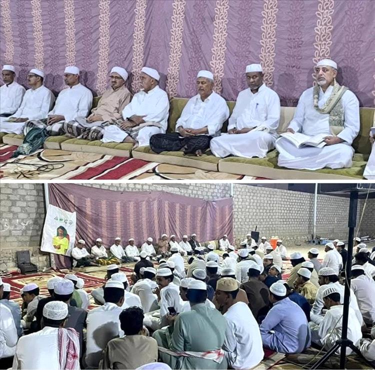 جلسة روحانية تخليداً لذكرى الشهيد إبراهيم حسن الكاف بمدينة تريم