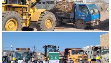 صندوق النظافة ومؤسسة طيبة للتنمية يدشنان حملة نظافة واسعة في مدينة الخوخة