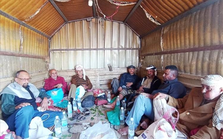 قيادات حراكية وأمنية وصحفيين يلتقون بالقائد صلاح الشنفرة