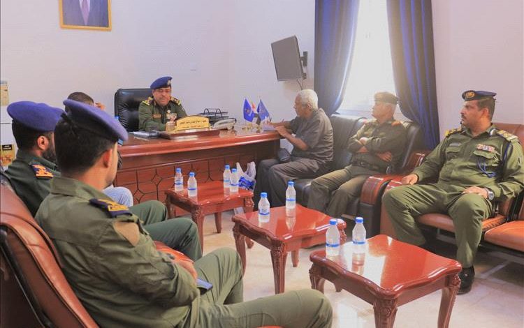 قيادة منتدى أصدقاء الإعلاميين والصحفيين وصحيفة "منابر عدن" تزور كلية الشرطة حضرموت