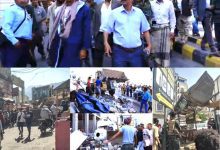 لليوم الثاني.. فرع الأشغال بـ«القاهرة» يواصل إزالة المخالفات في شوارع مدينة تعز