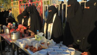 مأرب.. مؤسسة وطن تقيم مهرجانًا نسائيًا لدعم حملة "دفء الشتاء" للمرابطين