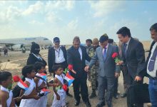 محافظ سقطرى يستقبل نائب وزير الصناعة والتجارة والقائم بأعمال السفير الصيني شاو تشنغ