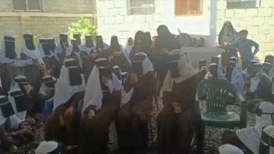 مدرسة الصمود الثانوية للبنات تقيم أنشطة لا صفية بإشراف قسم تعليم الفتاة بردفان