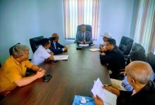 مدير عام الضرائب يستقبل التيار الوطني للتصحيح والبناء تعز