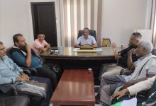 مدير عام بروم ميفع يناقش مع رئيس مياه بروم آلية تطوير المشروع والارتقاء بالخدمة