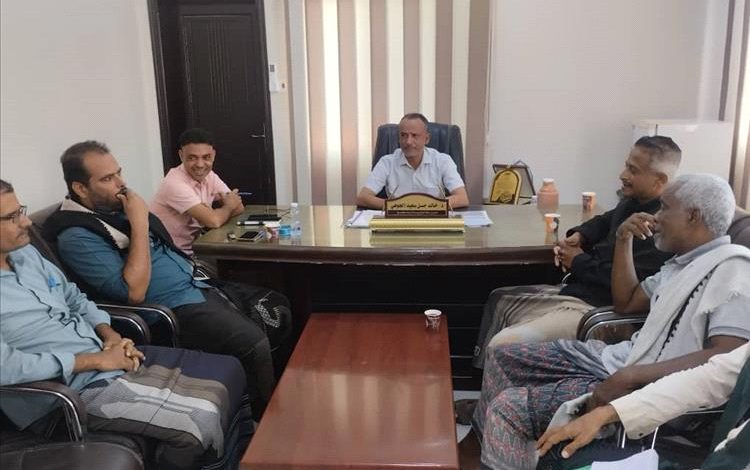 مدير عام بروم ميفع يناقش مع رئيس مياه بروم آلية تطوير المشروع والارتقاء بالخدمة