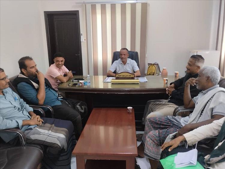 مدير عام بروم ميفع يناقش مع رئيس مياه بروم آلية تطوير المشروع والارتقاء بالخدمة