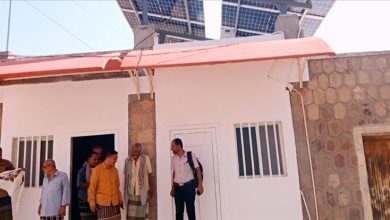 مدير عام ردفان يتفقد مشروع العيادة البيطرية