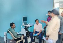 مدير عام رضوم يشرف على تدشين المرحلة الثانية من التجهيزات الطبية بمستشفى رضوم الممول من مؤسسة خليفة