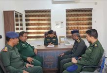 مدير عام شرطة شبوة يستقبل وفداً من الإدارة العامة لمكافحة المخدرات بوزارة الداخلية لتعزيز جهود مكافحة الظاهرة