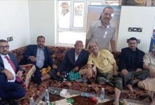 مدير عام قعطبة بكر الشاعري يلتقي اللواء شلال شايع قائد مكافحة الإرهاب باليمن