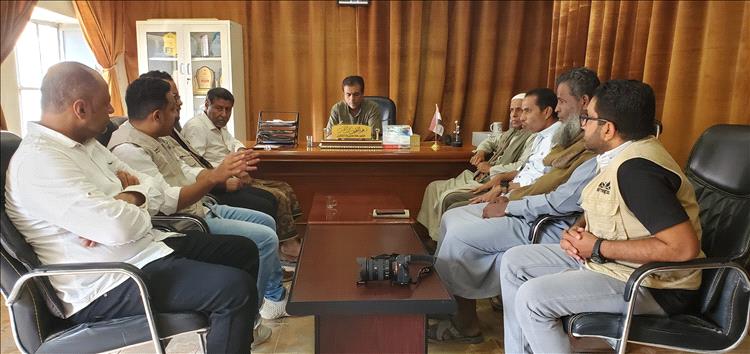 مدير عام مديرية القطن يلتقي فريق وكالة تنمية المنشآت الصغيرة والأصغر