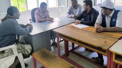 مدير عام مديرية لودر يستقبل وفد مؤسسة نور الإبداع للتنمية لبحث احتياجات المديرية في القطاعات الحيوية