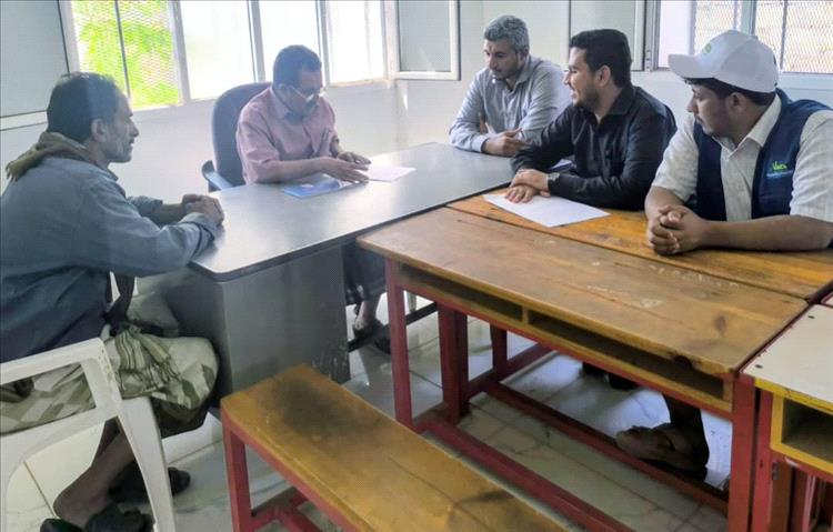 مدير عام مديرية لودر يستقبل وفد مؤسسة نور الإبداع للتنمية لبحث احتياجات المديرية في القطاعات الحيوية