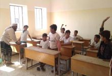 مدير مكتب التربية بمديرية الوضيع يقوم بزيارة تفقدية إلى محور السواد التعليمي.